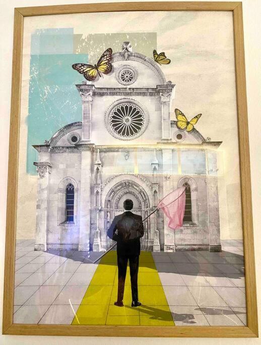 Apartman Dora, Sibenik, Sibensko-Kninska Buitenkant foto